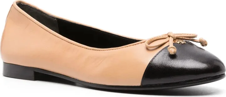 Cap-Toe Ballerina Shoes - Image 2