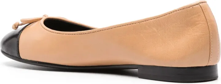Cap-Toe Ballerina Shoes - Image 3