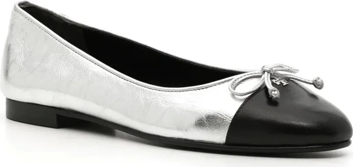Cap-Toe Ballerina Shoes - Image 2