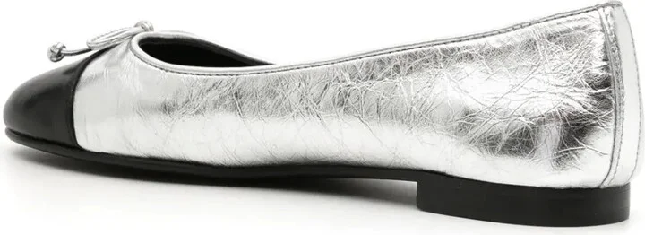 Cap-Toe Ballerina Shoes - Image 3