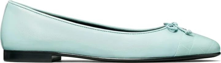 Cap-Toe Ballerina Shoes