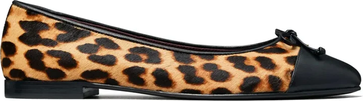 Cap-Toe Ballerina Shoes