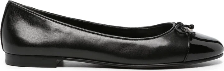 Cap-Toe Ballerina Shoes