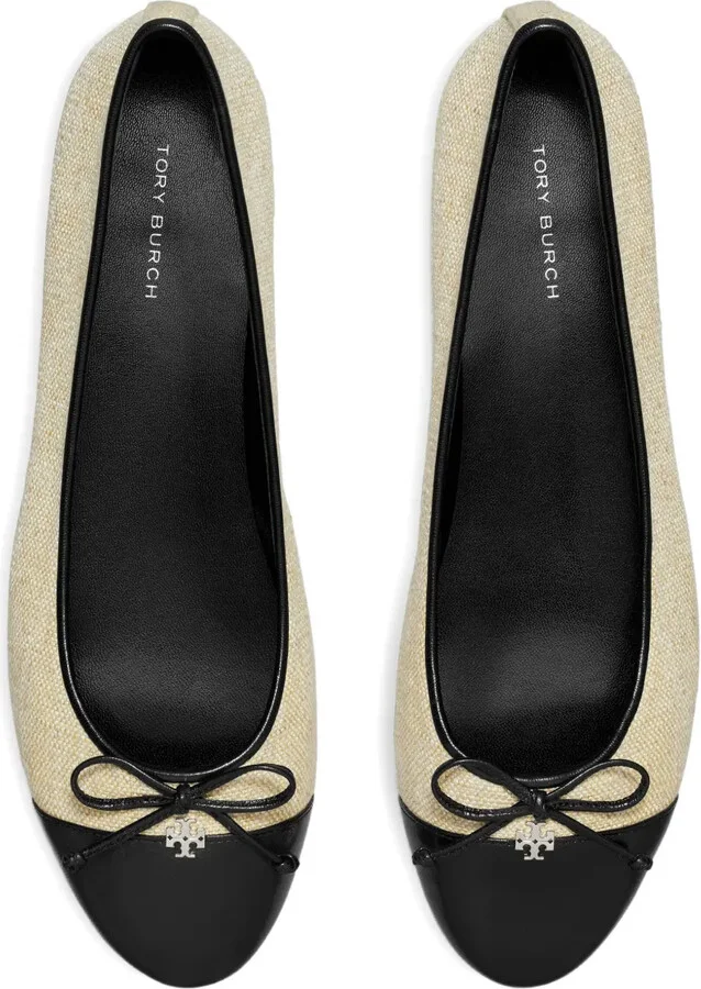 Cap-Toe bow ballet flats - Image 3