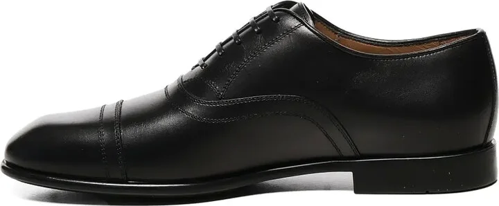 Cap-Toe Lace-Up Loafers - Image 4
