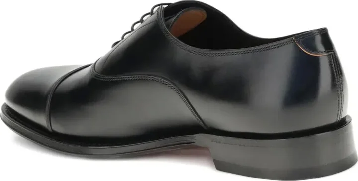 Cap-Toe Lace-Up Oxford Shoes - Image 4