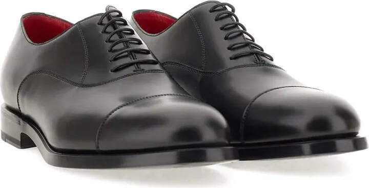 Cap-Toe Lace-Up Oxford Shoes - Image 2