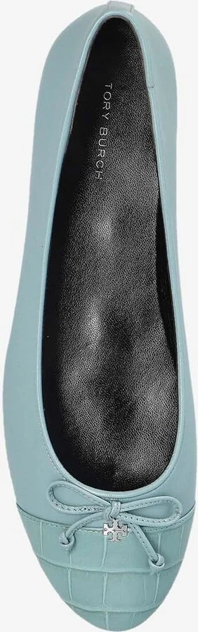 Cap-Toe Leather Ballet Flats - Image 3