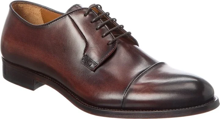 Cap Toe Leather Oxford