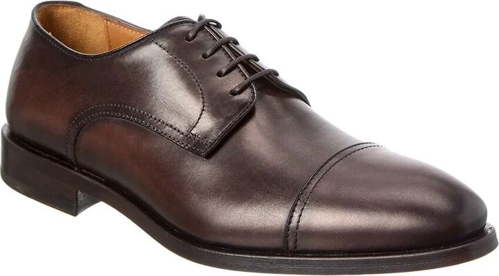 Cap Toe Leather Oxford