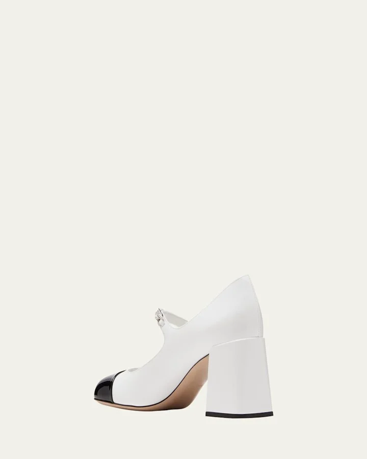 Cap Toe May Jane Pumps - Image 6