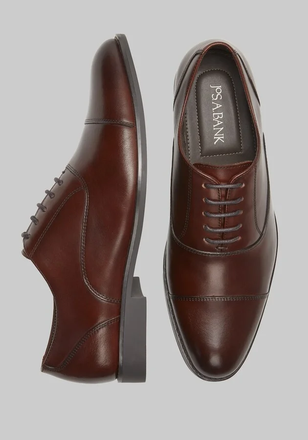 Cap Toe Oxfords at Jos. A. Bank