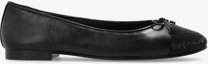 Cap-Toe Pavé Ballet Flats