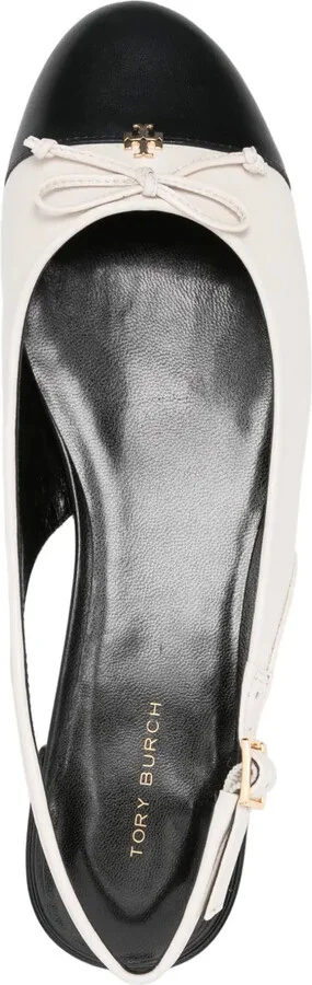 Cap-Toe Slingback Ballet Flats - Image 4