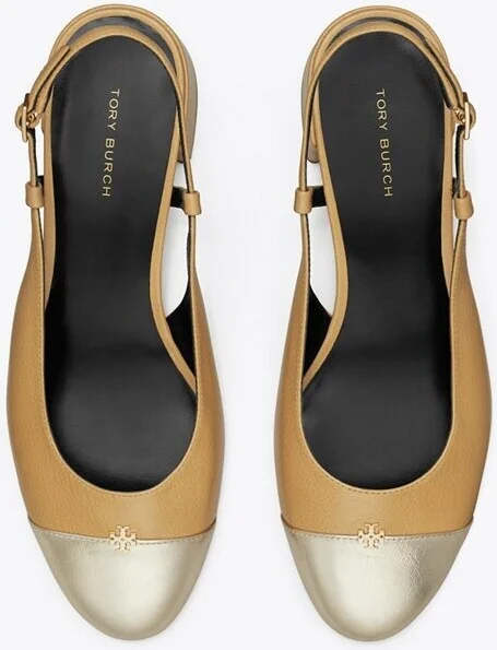 Cap-Toe Slingback Pump - Image 4