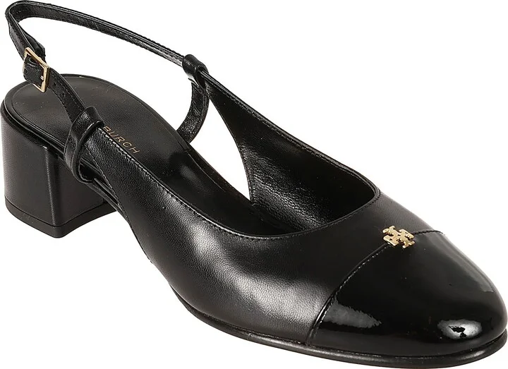 Cap-toe Slingback Pumps - Image 2