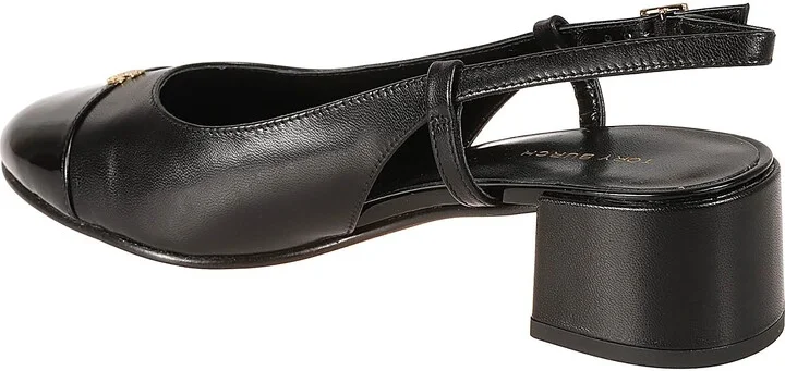 Cap-toe Slingback Pumps - Image 3