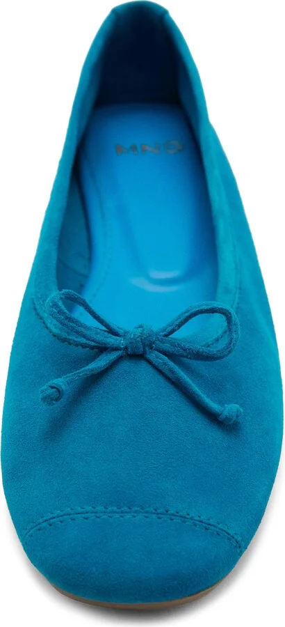 Cap Toe Suede Ballet Flat - Image 3