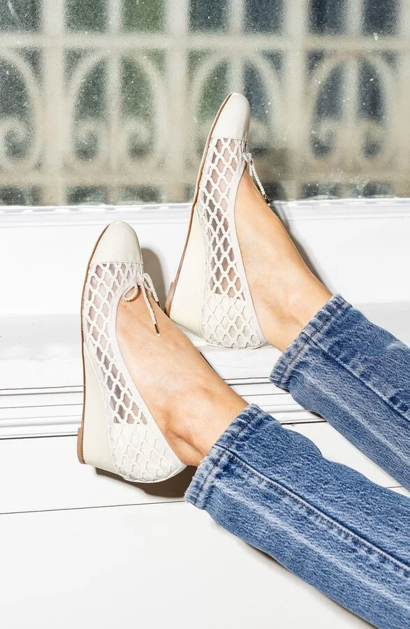 Cap Toe Wedge Pump - Image 8