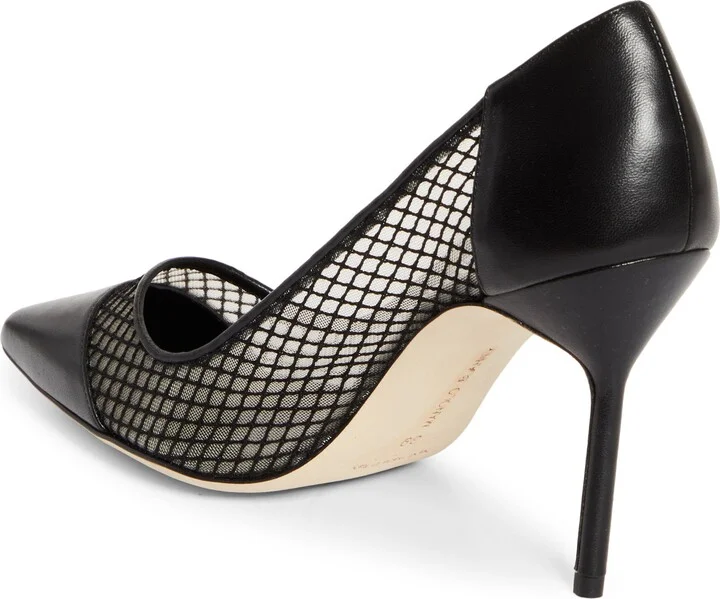 Capcourme Mesh & Leather Pump - Image 2