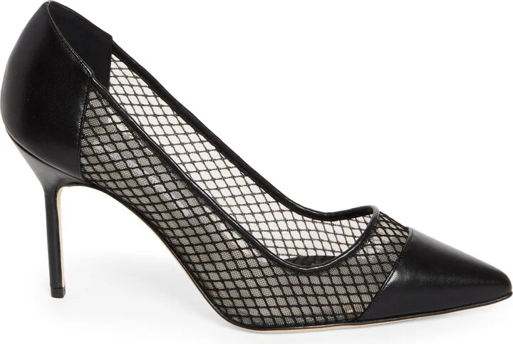 Capcourme Mesh & Leather Pump - Image 3