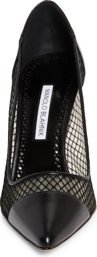 Capcourme Mesh & Leather Pump - Image 4