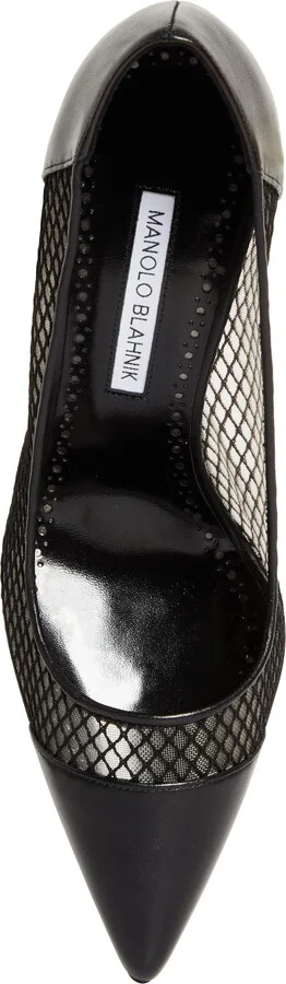 Capcourme Mesh & Leather Pump - Image 5