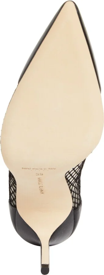 Capcourme Mesh & Leather Pump - Image 6