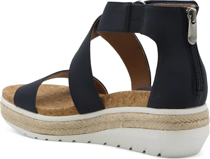 Cape Ann Jute Wedge Slide Sandal - Image 2