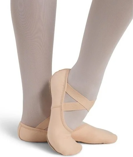 Capezio Women's Margot Canvas Ballet Slipper, 8.5 Wide - Image 2