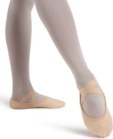 Capezio Women's Margot Canvas Ballet Slipper, 8.5 Wide