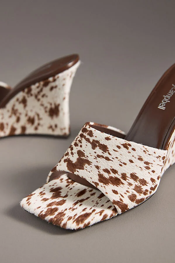 Capital Wedge Mule Heels - Image 3