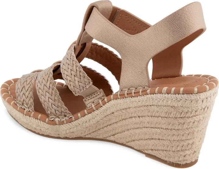 Caplin Slingback Espadrille Platform Wedge Sandal - Image 2