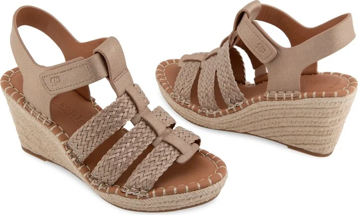 Caplin Slingback Espadrille Platform Wedge Sandal - Image 8
