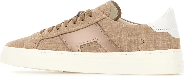 Cappuccino Fabric Sneakers - Image 3