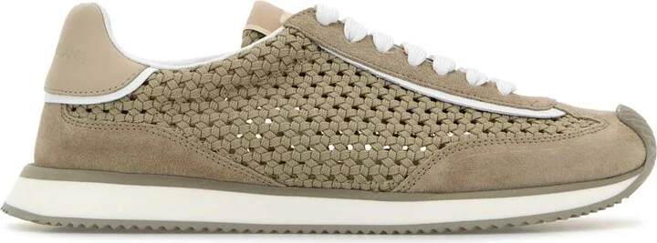 Cappuccino Fabric Sneakers