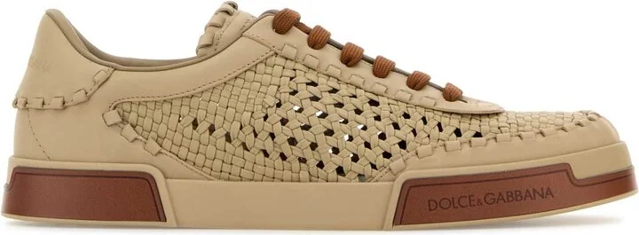 Cappuccino Leather Portofino Sneakers