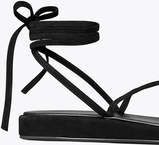 Capri Ankle Wrap Sandal - Image 4