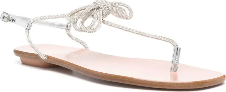 Capri Nights flat leather sandal - Image 2