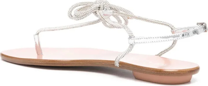 Capri Nights flat leather sandal - Image 3