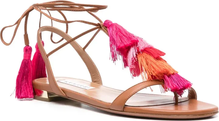 Capri tassel-detail sandals - Image 2