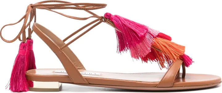 Capri tassel-detail sandals