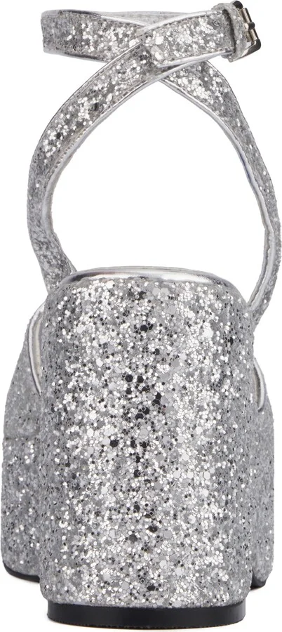 Capricorn Glitter Platform Sandal - Image 3