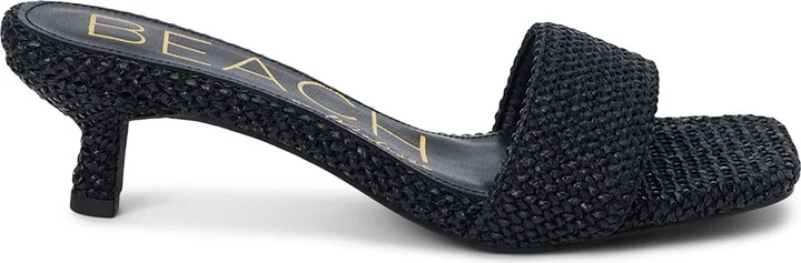 Capricorn Kitten Heel Slide Sandal - Image 2