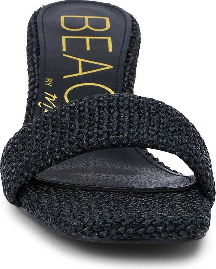 Capricorn Kitten Heel Slide Sandal - Image 3