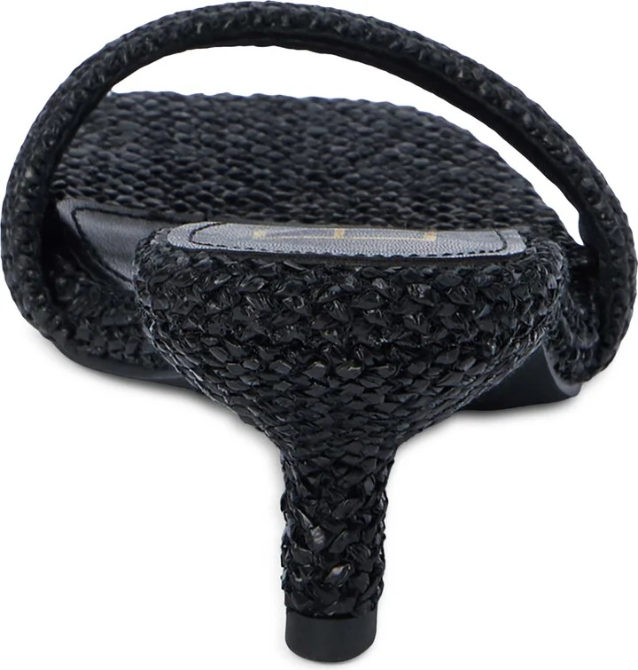 Capricorn Kitten Heel Slide Sandal - Image 6
