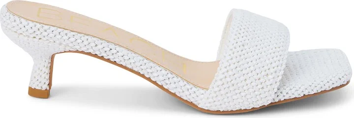 Capricorn Kitten Heel Slide Sandal - Image 9