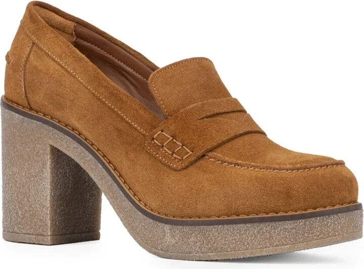 Caprie Weatherproof Suede Pump