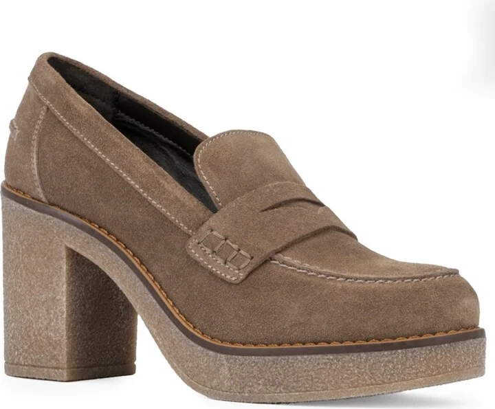 Caprie Weatherproof Suede Pump