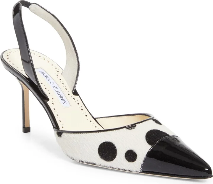 Capsli Pointed Toe Slingback Pump